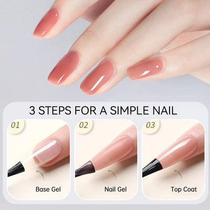 UR SUGAR 15ml Top Coat and Base Gel Nail Polish Hema Free Base Top Coat Gel Semi permanent Soak Off UV LED Nail Gel Varnish