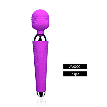Powerful Dildo Vibrator AV Magic Wand G-Spot Massager Sex Toys For Women Couples Clitoris Stimulate Goods for Adults USB Charge