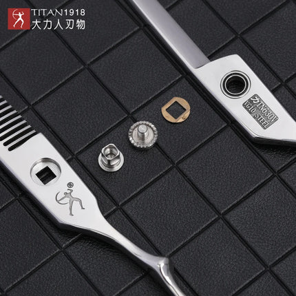 Titan Professional Barber Hair Scissor Salon Cutting Scissors Hairdressing Scissors Japan VG10 Steel