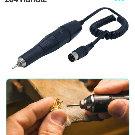 Marathon Micromotor Dental Lab Equipment E TYPE 35000 RPM 18 102 204 Handle Polishing Handpiece Electric Motor Dentist Set