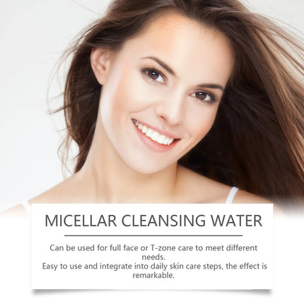 Micellar Water Deep Makeup Remover Cleaning Pores Soft Hydrating Refresh Moisturizing Eyes Lips Facial Cleanser Liquid Skin Care