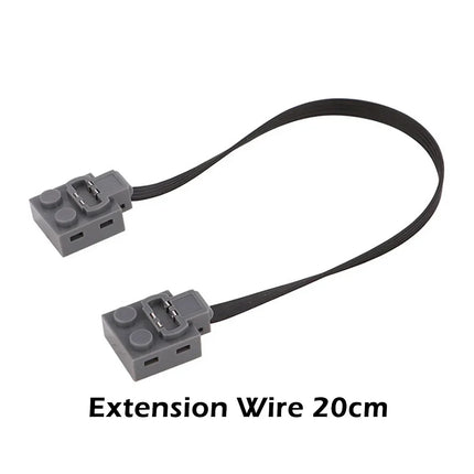 Power Functions Servo Train Motor Battery Box Switch Light IR Remote Control Receiver Technical Parts Set Building Blocks