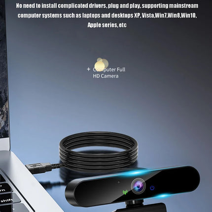 Webcams 4K USB Web Camera with Microphone Autofocus 2K Camera PC Computer Laptop Live Streaming 1080P Webcam for Video Calling