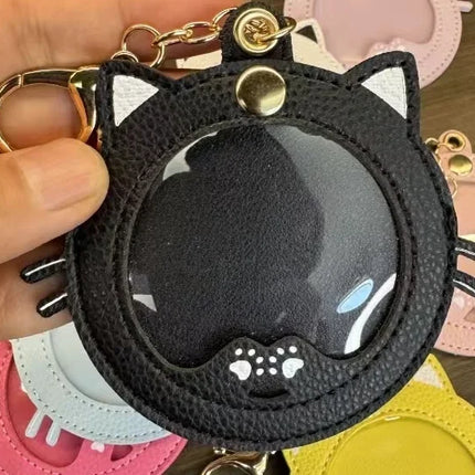 New Kawaii Cat shape Ita Bag Pins Badge Protector Case for 58mm Anime Badges Decoration Bag Accessories Pin Case birthday gift