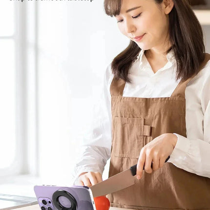 Strong Magnetic Phone Holder Foldable Design 360° Adjustable Vacuum Car Mount For Cell Phone For phone Live Stream
