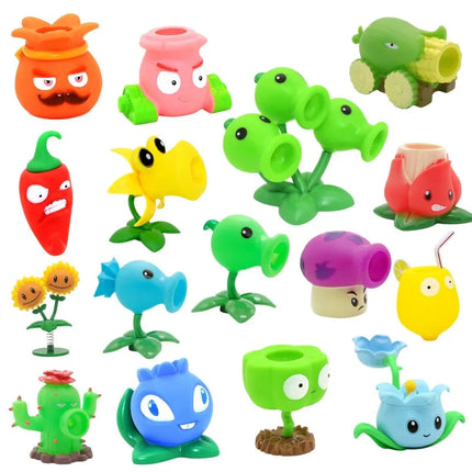 New Plants vs Zombies Toys Action Figures Gargantuar Robot Plant Zombie Game Fan Figurines Doll Toys For Children Birthday Gifts
