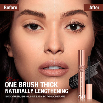 O.TWO.O Eyelash Mascara Lengthening Extension Eyelashes Thicker Waterproof 5D Silk Fiber Extra Volume Eye Mascara Cosmetics