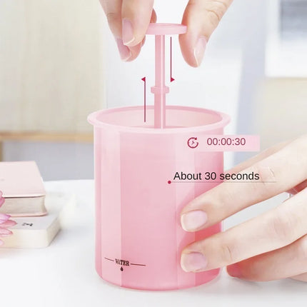 1PC Foaming Clean Tool Simple Face Cleanser Shower Bath Shampoo Foam Maker Bubble Foamer Device Cleansing Cream Reusable Tools