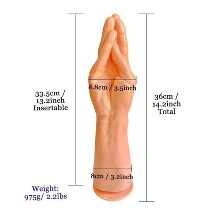 Fisting Dildo Huge Anal Plug Big Hand ButtPlug Dilator Adult Toy Large Penis Vaginal Anus Masturbation Sex Toys for Women Men 18