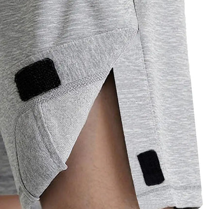 Men's and women's universal hip and knee surgery recovery shorts, men's removable shorts, detachable Velcro snap shorts, adaptiv
