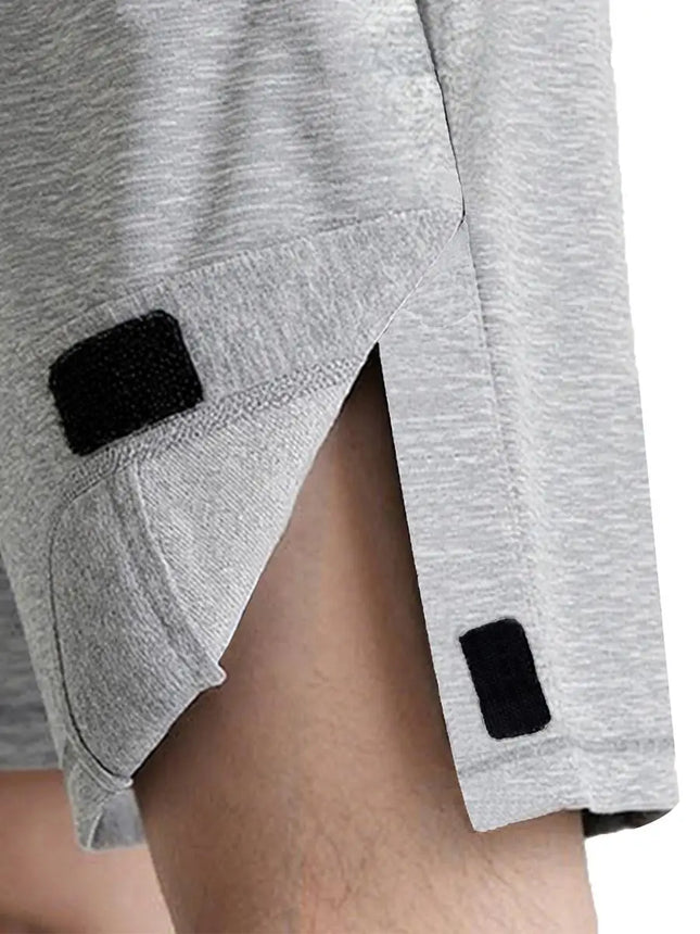 Men's and women's universal hip and knee surgery recovery shorts, men's removable shorts, detachable Velcro snap shorts, adaptiv