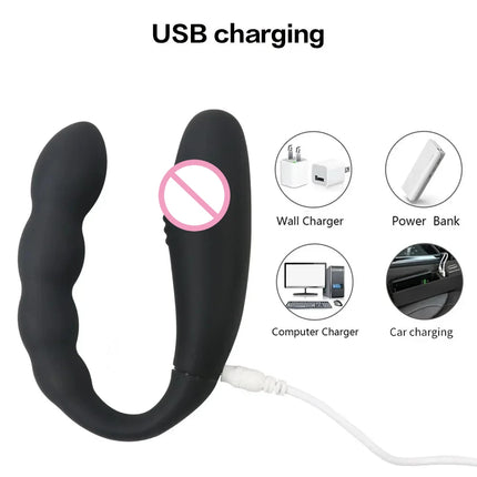 U-shaped Dildo Wireless Control G Spot Vagina Clit Anal Massage Double Headed Vibrators Adult 18 Sex Products Sex Toys for Women