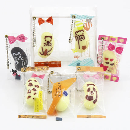 Cross-border new Japanese imitation banana resin key chain, candy snack pendant, Tokyo, gifts, Pendant