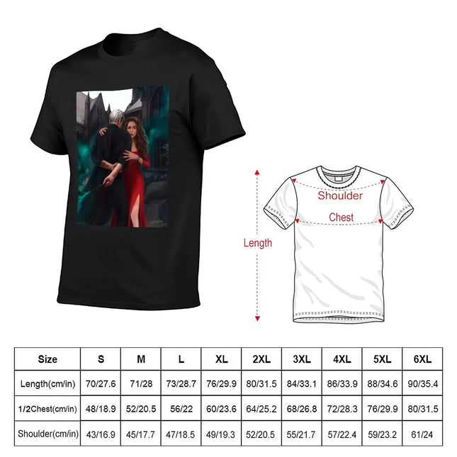 New manacled dramione T-Shirt cute tops plus size tops sports fans anime figures heavy weight t shirts for men