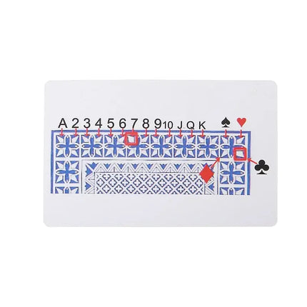 1Set Secret Marked Poker Cards Perspective Playing Cards Magic Props Simple But Unexpected Magic Tricks Magician Magia Gimmicks