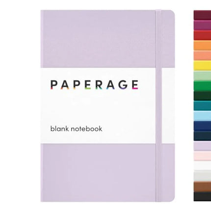 Blank Journal Notebook,,160 Pages, Medium 5.6 in x 8 in - 100 GSM Thick Paper Hardcover Journaling Notebook for Work, School, N