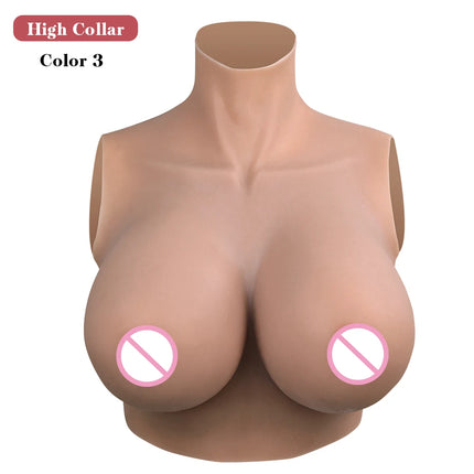 Eyung H Cup Silicone Breast Forms Fake Tits Enhancer For Crossdresser Drag Queen Fake Boobs Tits Breastplate Male To Female Sissy
