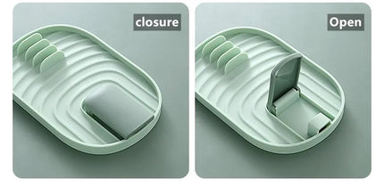 Plastic Spoon Holder Kitchen Cooking Tools Kitchen Spoon Utensil Heat Resistant Storage Shelves Kitchen Accessories