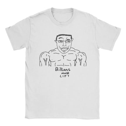 Casual Nothing Ever Happens Chudjak T-Shirt Men's Women's Cotton Short Sleeve Crewneck Summer Top Tee