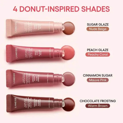 Laneige Lip Sleep Mask Jelly Lip Balm Donut Lip Balm Night Repair Moisturise Treatment 4*8g 3*10g 5*3g Set Hydrate Light Nourish