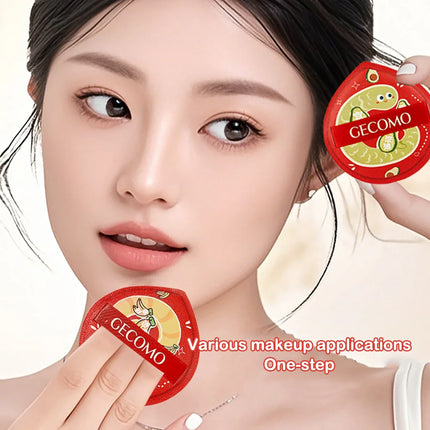 GECOMO Snake Year Soft Skin-friendly Marshmallow Powder Puff Fits Perfectly and Holds Makeup Sponge Air Cushion