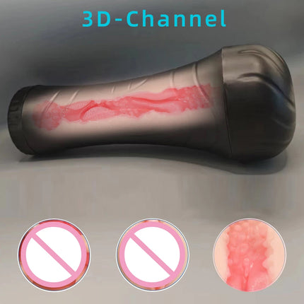 Realistic Vagina Male Masturbator TPE Soft Tight Pussy Erotic 18+ Adult Toys Sex Toys For Men Masturbatings machine Sex shop