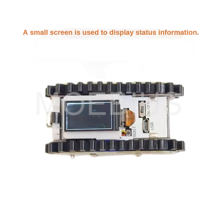 Mini APP Control Robot Car Pipeline Detection with Camera WiFi Fpv Image Transmission Mobile Phone Control Video Car Esp32
