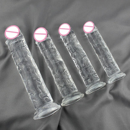 Cheap 5 Colors Small Transparent Dildo Suction Cup Jelly Dick Women Erotic Anal Sex Toys Soft Clitori Vaginal Masturbators Penis