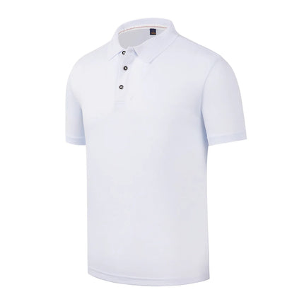 2026 New Polo Shirt For Men Quick Dry Short-sleeved Polo Shirt For Outdoor Sports and Fitness Breathable and Cool Mesh Lapel Top