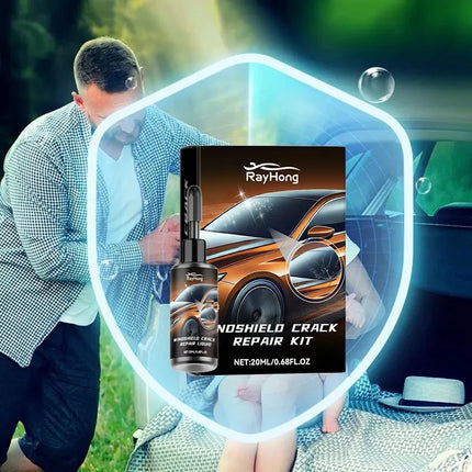 Car Window Repair Resin Windshield Crack Repair Fluid Windscreen Scratch Crack Restore Fluid Glass Curing Glue Car Accessories