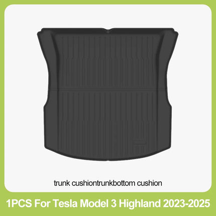 BYTON Floor Mats Compatible Custom Fit Floor Liners for 2023-2026 Tesla Model 3 Highland All Weather Protection car mats