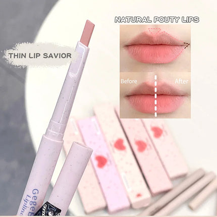 Nude Lip Liner Gege Bear Matte Velvet Lip Liner Pencil Long-lasting Waterproof Draw Lip Line Pen