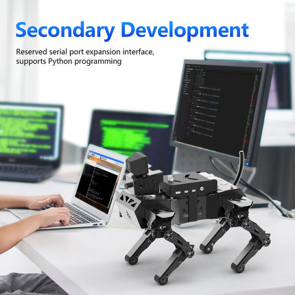 XiaoR GEEK ESP32 XR-Corgi Bionic Programmable Smart STEM Educational Robot Dog Kits
