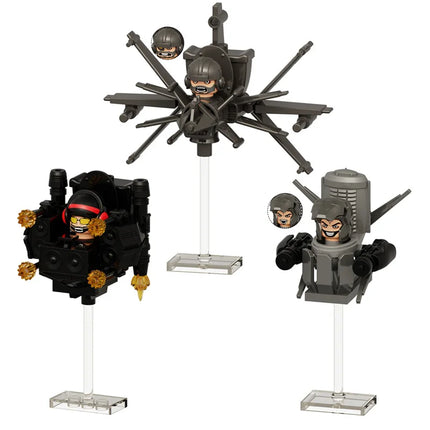 KDL821 KDL822 KDL823 KDL826 Toilet Man TV Man Building Blocks Miniature Ornament Toy Micro Ornament Model Assembly Kit