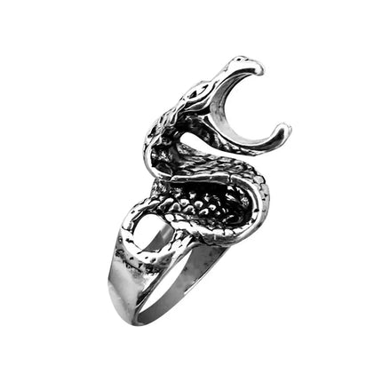 1PC Cigarette Holder Rack Dragon Ring Finger Clip Smoke Cool Gadgets for Man Gift Smoking Accessory Cigarette Smoker Tool Metal
