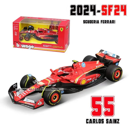 Bburago 1:43 F1 Red Bull Ferrari Mercedes Benz Aston Martin McLaren Alfa Romeo alloy luxury car die cast car model toy series