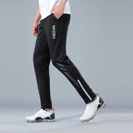 Men's Quick-Dry Sports Pants - Breathable Running Training Trousers / Men's Quick-Dry Sports Pants - Breathable Jogging