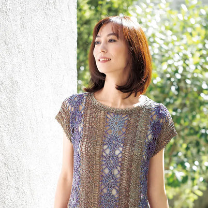 Beautiful Hand Knitting Vol.10-12 Spring And Summer Clothing Sweater Pullover Shawl Pattern Crochet Tutorial Book