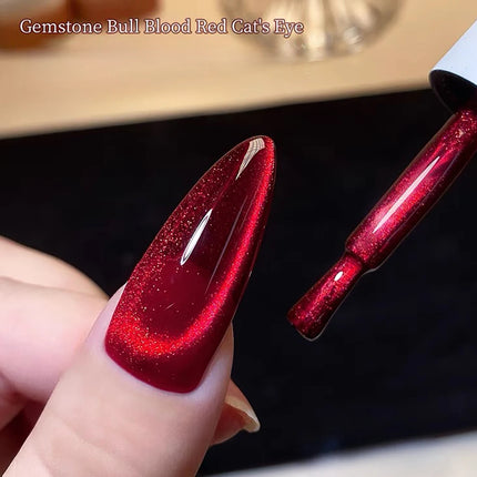 WS 10ML Pink Cat Eye Gel Nail Polish Ceramic Magnetic Gel UV Semi-permanent Enamels Varnish Nail Supplies For Professionals Gel