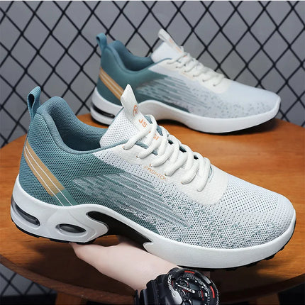 Ultralight Running Shoes for Men Casual Breathable Mesh Sneakers Anti-slip Fashion Solid Colour Men's Shoes Plus Size 47
