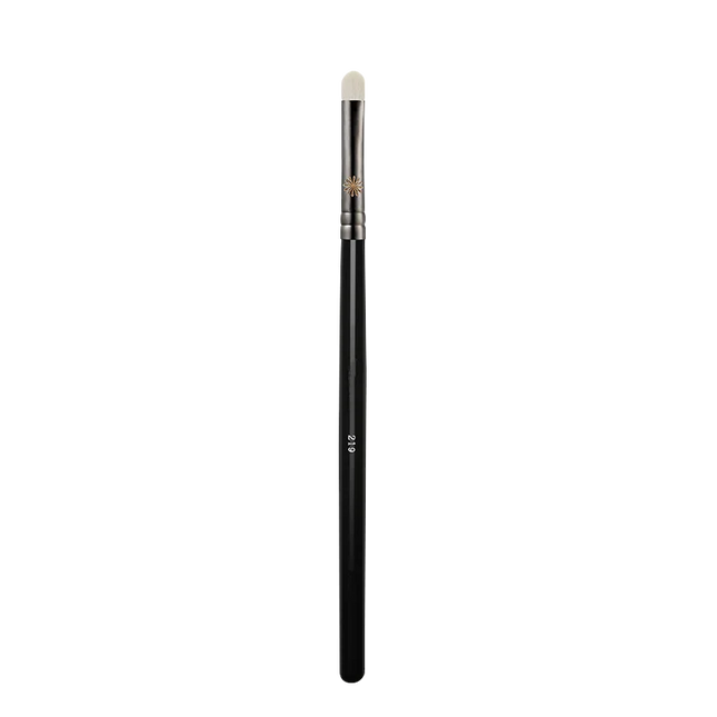 Piccasso Grey Makeup Brush No. 219 White Grooming Brush Soft White Wool Solid Wood Professional Grooming Brush