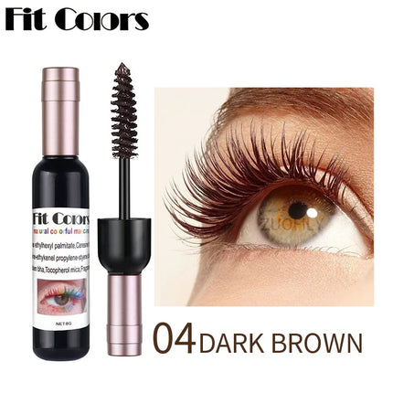 4D Silk Fiber Eyelash Mascara Waterproof Fast Dry Eyelashes Curls Extension Makeup Eyelashes Waterproof Blue Ink Eye Makeup