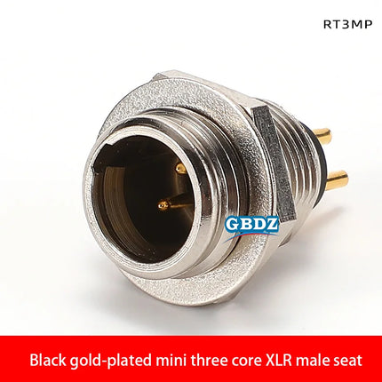 Tiny XLR Cable Connector Male Female 3 4 5 Pin Mini XLR Plug/ Male Socket RT5MP  Wireless Bodypack Headphone Microphone Jack