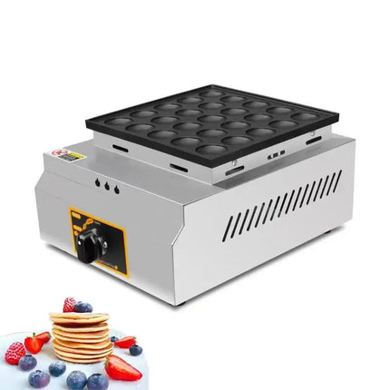 HPH2O 25 Holes Commercial Gas Mini Pancake maker Mini hotcakes Machine Dessert Maker  Dutch Mini Pancakes Machine