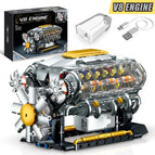 V8 Engine With Box