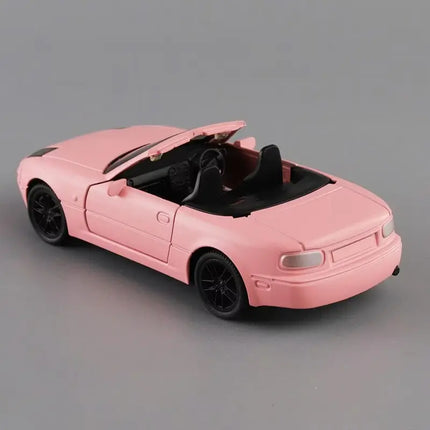 1:36 MAZDA MX-5 Alloy Sports Car Model Diecast Metal Classic Retro Race Car Vehicles Model High Simulation Collection Decoration