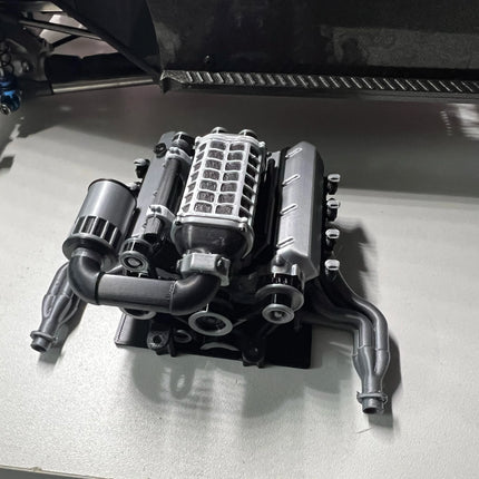 1/10 RC Car  Engine Model Decoration for 1/10 VP OPTIC H10 KIT TRX4 Defender AXIAL SCX10 RC4WD Sport Jeep K10 TF2 TRX6 G631