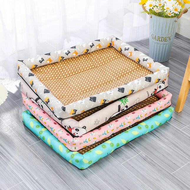Dog and Cat Ice Cushion, Summer Small and Medium Cat Sofa, Cool Wear Pads, Pet Bed, Comfortable Wear-Resistant Pads, Pet Supplies