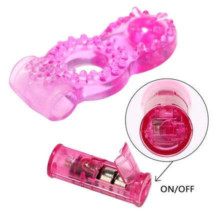 Vibrator Penis Ring Sex Toys For Men Masturbators Adult Vibrating For Women Clitoral Stimulation Couples Erotic Accessories Shop