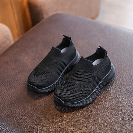 Children's Running Sneakers Boys Girls Casual Mesh Breathable Non-Slip Walking Patchwork Tennis Toddler Soft-Soled Girls' Shoes